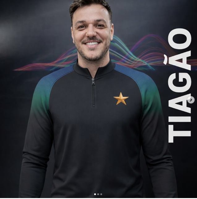 Retrato de Tiago Rodrigues, instrutor de parapente